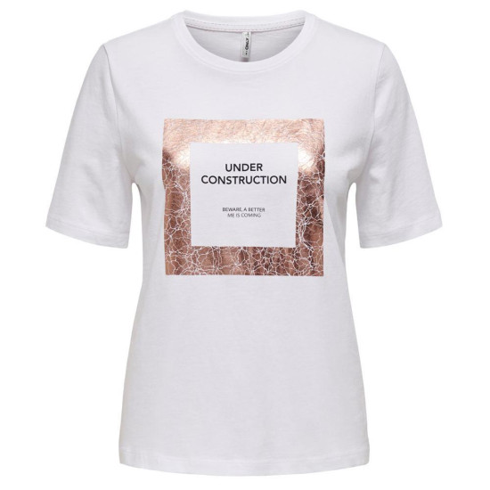 Only Γυναικεία κοντομάνικη μπλούζα